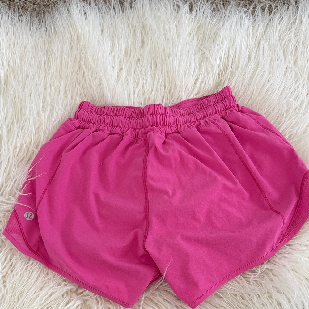 lululemon athletica Hot Pink Athletic Shorts